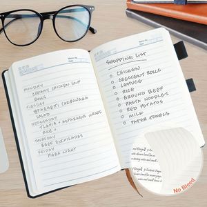 Libreta de Direcciones con Espiral, Tapa Dura de Cuero de Poliuretano, Logotipo Grabado, Tamaños A5, A4, B5, Páginas Gruesas de Primera Calidad, 80 Páginas - Product Image 4