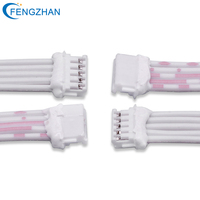 Kabel Konduktor Tembaga Isolasi PVC Kustom 2-10pin 22-26AWG dengan Konektor JST PH2.0, Perakitan Kabel, dan Kabel Harness untuk Aplikasi