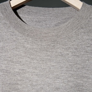 Vendita Diretta dal Produttore Maglione Elegante Invernale da <span class=keywords><strong>Donna</strong></span> in Cashmere <span class=keywords><strong>Marrone</strong></span> Alta Moda con Logo Frontale - Product Image 5