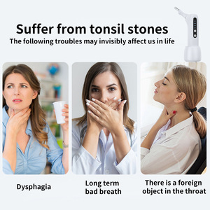 Nouvel appareil de rinçage des pierres buccales à trois vitesses réglable électriquement avec chambre de désinfection et dispositif de retrait des pierres des amygdales - Product Image 4