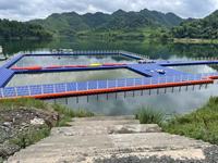 Sistema de Muelle de Pontón Flotante Modular de HDPE para Embarcaciones, Jet Skis, Yates y Marinas con Conexión de Bisagra Durad