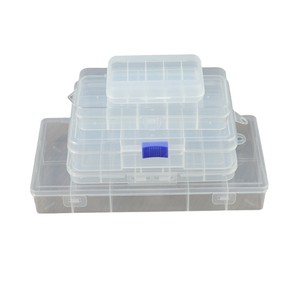 Transparent Jewelry Storage <b>Box</b> 5-Compartment PP Portable Organizers For Beads Earplugs Fishing <b>Tackle</b> Desktop Storage - Product Image 5