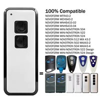 Télécommande NOVOFERM MINI NOVOTRON 522 524 433,92 MHz à code roulant pour ouvre-porte de garage / portail