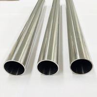 Tube rond en acier inoxydable 304 de 50,8 mm, brossé, pour système de rampe d'escalier