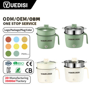 Yuedisi หม้อหุงข้าวอเนกประสงค์สำหรับใช้ในบ้าน1.5L หม้อนึ่งหม้อหม้อหุงต้มแบบไ<span class=keywords><strong>ม</strong></span>่<span class=keywords><strong>ติ</strong></span>ดกระทะหม้อไฟฟ้า - Product Image 1