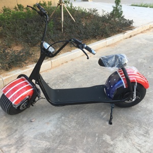 Scooter électrique Citycoco de marque chinoise, neuf, 250 <span class=keywords><strong>watts</strong></span>, avec double siège, batterie lithium 20ah, vélos électriques - Product Image 1