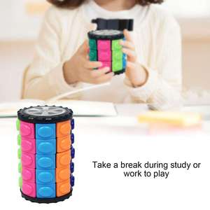 DIY niños rompecabezas tridimensional Torre mágica <span class=keywords><strong>Cubo</strong></span> giratorio - Product Image 5