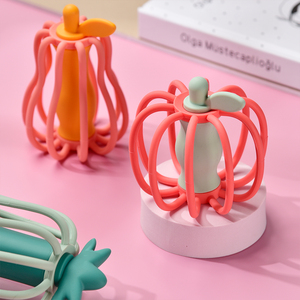 Wolife-Hochet en silicone sans Bpa, <span class=keywords><strong>jouet</strong></span> éducatif en forme de poire, parfait <span class=keywords><strong>pour</strong></span> les bébés de <span class=keywords><strong>3</strong></span> <span class=keywords><strong>mois</strong></span> et plus, design original - Product Image 3