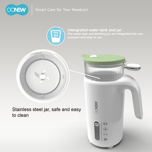 Robot culinaire multifonctionnel <span class=keywords><strong>pour</strong></span> bébé, mixeur électrique <span class=keywords><strong>pour</strong></span> soupes et préparations végétales, avec fonction hachoir, <span class=keywords><strong>pour</strong></span> usage domestique - Product Image 5