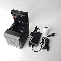 Impresora Térmica de Recibos de 3 Pulgadas, Nueva y en Oferta, Impresora Térmica de Escritorio de 80 mm, Adecuada para Supermercados