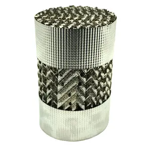 Factory Custom size Small Metal structured packing 316 stainless steel Orifice Corrugated packing