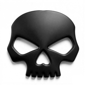 Autocollant métallique Original Soul Parts de 2,75 pouces, drapeau d'Halloween, pour moto, voiture, décoration de maison, décorations de fêtes - Product Image 5