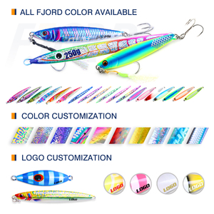 Señuelo de Pesca FJORD 3D Glow Jigging de 40g, 60g, 80g con Asistente, Nuevo Señuelo de Pesca Mayorista para Agua Salada, Cuchillas de Jig, Jig de Plomo Personalizado, Ojos 3D - Product Image 6