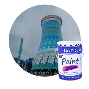 La fábrica de Tianjin produce pintura aislante con calor para el tanque de almacenamiento de pintura anticorrosiva con estructura de acero