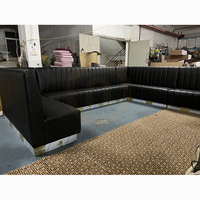 Table cube LED en bois pour bar, boîte de nuit, hôtel, KTV, banquette, mobilier de salon chicha, résistant à l'eau, écologique BT780