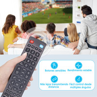 Remplacement universel pour toutes les télécommandes Technika TV, également compatible avec les téléviseurs Technika/Blaupunkt LCD LED 3D HD PVR