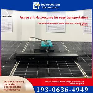 ソーラーパネル洗浄機効果的な太陽光発電ツールインテリジェントな落下防止追跡ソーラーパネル洗浄機 - Product Image 2