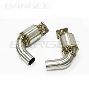 Bargee 3 "304 SS <span class=keywords><strong>Megna</strong></span> Flow tuyau de descente d'échappement pour Porsche 911 991.2 3.0T Carrera 2015-2018 tuyau de descente d'échappement - Product Image 5