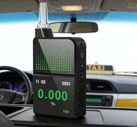 Alcoholímetro Portátil Airstance H3 Pro, Sensor de Celda de Combustible, Pantalla LCD IPS de 1.54 Pulgadas, Respuesta de 1 Segundo, Pantalla Digital, Uso en Tráfico