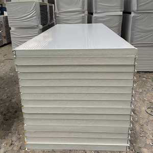 Pannelli Sandwich Ignifughi di Fabbrica da 100mm in PU e Acciaio Inox per Pareti e Soffitti di Celle Frigorifero - Product Image 1