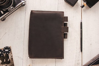 Cuaderno de cuero A5 personalizado tamaño A4, Bloc de notas recargable, cuaderno de bocetos, diario de oración, regalos de graduación para hombres y mujeres