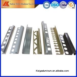 Vendita calda di metallo di fabbrica di piastrelle in alluminio finiture di forma personalizzata <span class=keywords><strong>per</strong></span> bordi di angoli <span class=keywords><strong>per</strong></span> pavimento a parete - Product Image 4
