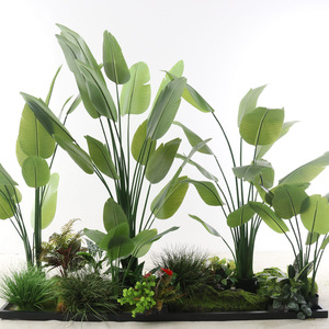 <span class=keywords><strong>Palmera</strong></span> de areca Artificial nórdica, planta verde decorativa grande, árbol Artificial en maceta de plátano para <span class=keywords><strong>viajero</strong></span> para sala de estar, decoración <span class=keywords><strong>del</strong></span> hogar - Product Image 6