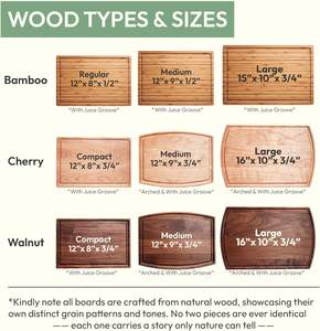 Planche à découper en bambou en vrac, durable, carbonisée, pour charcuterie, fromage, viande, <span class=keywords><strong>pain</strong></span>, planche à découper pour cuisine, barbecue, grill - Product Image 6