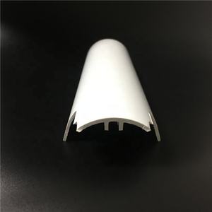 सफेद पीवीसी प्लास्टिक बाहर निकालना प्रोफ़ाइल कवर के लिए ग्रीनहाउस रोपण नीचे एलईडी लाइट कवर छाया परावर्तक एबीएस pmma, पीसी पीई पीपी पुनश्च - Product Image 3