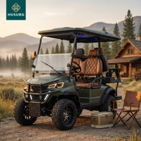 Voiturette de golf électrique 4 places à couple élevé avec certification CE, batterie 48V, autonomie de 90 km, pour utilisation en ranch et en quartier