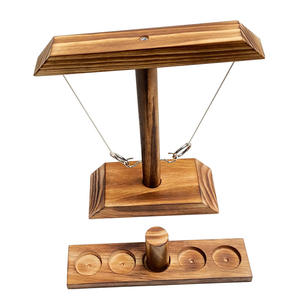 Bar Adults <strong>Drink</strong> <strong>Game</strong> Shot Ladder Set Fun Battle Interactive <strong>Game</strong> Wooden Table Top Hook and <strong>Ring</strong> <strong>Toss</strong> <strong>Game</strong> for Home Party - Product Image 3