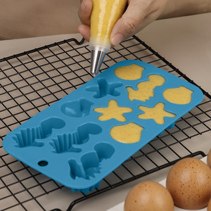 <span class=keywords><strong>Moule</strong></span> en silicone thème océan pour chocolat, bonbons, hippocampe, étoile de mer, coquillage, plateau à glaçons antiadhésif pour décoration de gâteaux DIY et fondant - Product Image 4