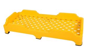 <span class=keywords><strong>Lettino</strong></span> Moderno Colorato in Plastica per Cameretta e Soggiorno, Comodo Letto per Pisolino Scolastico per Asilo - Product Image 2