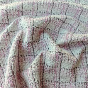 เสื้อโค้ทสูทสำหรับสตรีผ้าแจ็คการ์ดผ้าถักทวีดเส้นด้ายย้อมสีพิเศษ - Product Image 6