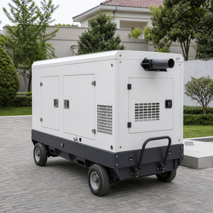 Generador Diésel Encapsulado de Bajo Ruido de 25 kVA para Energía de Respaldo Residencial LINGGE Trifásico 400 V 50 Hz - Product Image 1