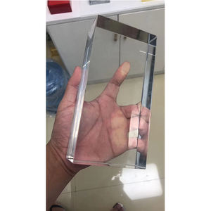 Ladrillo de cristal para <span class=keywords><strong>techo</strong></span>, cristal de colores sólidos, transparentes, de alta calidad, 200x100x50mm - Product Image 1