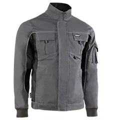 Giacche - 170 XS Flex - Colore: Nero / Grigio - Giacca multitasche. Tasche laterali con chiusura a zip. Manette - Product Image 2