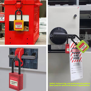 Safety Lockout <b>Padlock</b> Danger Stickers Made in China - Product Image 6