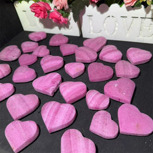 Alta Qualidade Reiki <span class=keywords><strong>Gemstone</strong></span> Healing Stone Preço De Atacado Coração De Cristal De Rubi Coração Para Decoração De Casa - Product Image 4