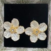 Kancing Mutiara Prancis Premium ERKOUMI, Kancing Mewah Berlapis Mutiara, Kancing Khusus untuk Kemeja, Blazer, dan Pakaian