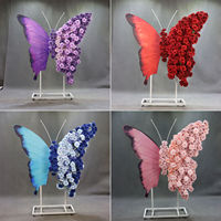 Support de roses artificielles pour hôtel, chapelle, mariage, accessoire photo, style peinture à l'huile, décoratif, vente en gros