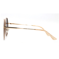 Lunettes de soleil polarisées vintage rondes en métal plein cadre 2026 pour femmes, légères, pour activités de plein air, avec logo personnalisé