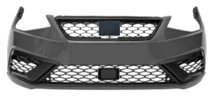 Kit de Conversión de Parachoques para <span class=keywords><strong>Seat</strong></span> <span class=keywords><strong>IBIZA</strong></span> 2013 2014 2015 2016, Kit de Carrocería <span class=keywords><strong>Cupra</strong></span>, Parrilla Delantera, Parachoques, Difusor Trasero - Product Image 2