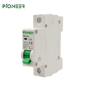 Bộ ngắt mạch mini 1P DC MCB 1000V cho hệ thống PV năng lượng mặt trời PA66 Vật liệu xếp hạng hiện tại khác nhau từ 6A đến 63A với bảo vệ li - Product Image 1