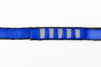 Fournisseur chinois en gros de sangles d'escalade en polyester bleu de 16 mm pour l'escalade sur roche, les excursions en plein air, les outils d'escalade
