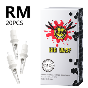 Agujas <span class=keywords><strong>de</strong></span> Cartucho Desechables Blancas BIGWASP, Agujas <span class=keywords><strong>de</strong></span> <span class=keywords><strong>Tatuaje</strong></span> Profesionales Esterilizadas - Product Image 5