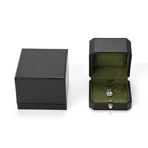 Caja de Joyería Premium FANXI con Logotipo Personalizado - Estuche de Almacenamiento para Collar, Anillo, Pendientes, Empaque de Lujo - Product Image 1