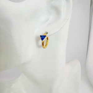 طقم مجوهرات للرجال أقراط ساحرة طارة جميلة عرائس مبالغ فيها مجموعة مجوهرات من الخيزران الفضي الإسترليني للبيع بالجملة - Product Image 3