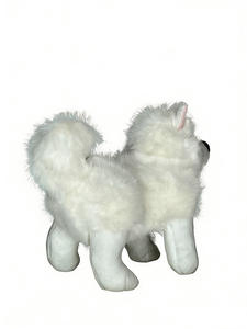 Jouet en peluche Samoyed réaliste assis personnalisé CE CPC Factory OEM ODM, jouets en peluche pour chiens - Product Image 5