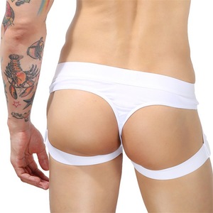 Set Lingerie <span class=keywords><strong>Sexy</strong></span> in Nylon da <span class=keywords><strong>uomo</strong></span> a metà e basso sospensorio per Costume da discoteca per adulti - Product Image 5